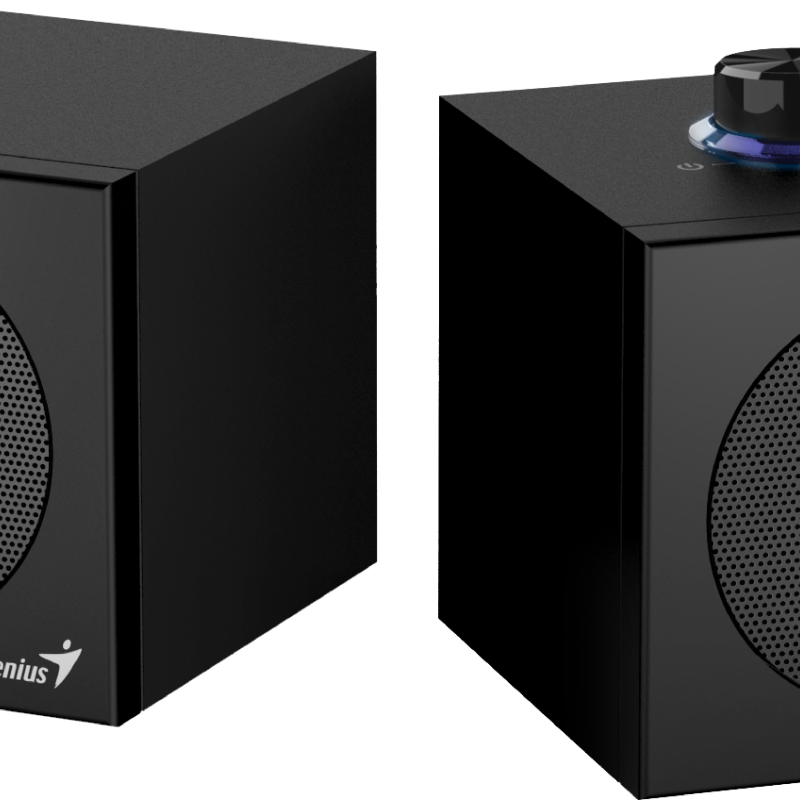 Genius PC Speakers 2.0 USB Audio 4W RMS USB-A+C SP-HF300U Black