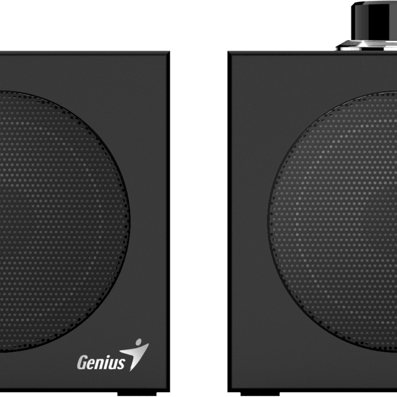 Genius PC Speakers 2.0 USB Audio 4W RMS USB-A+C SP-HF300U Black