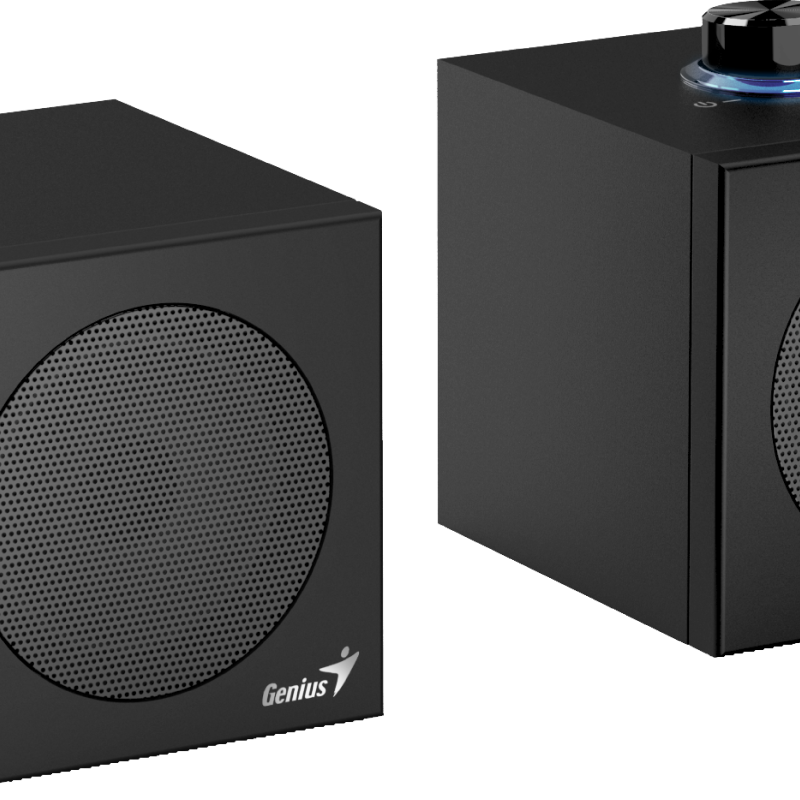 Genius PC Speakers 2.0 USB Audio 4W RMS USB-A+C SP-HF300U Black