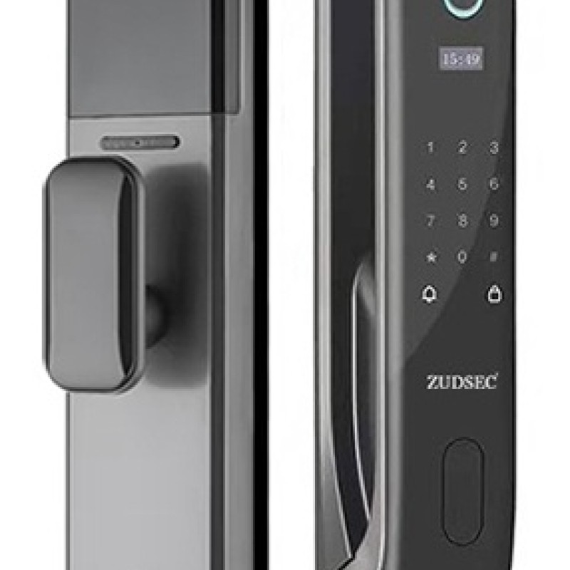 Zudsec Standalone Door Lock Metal With Fingerprint and Key-WiFi