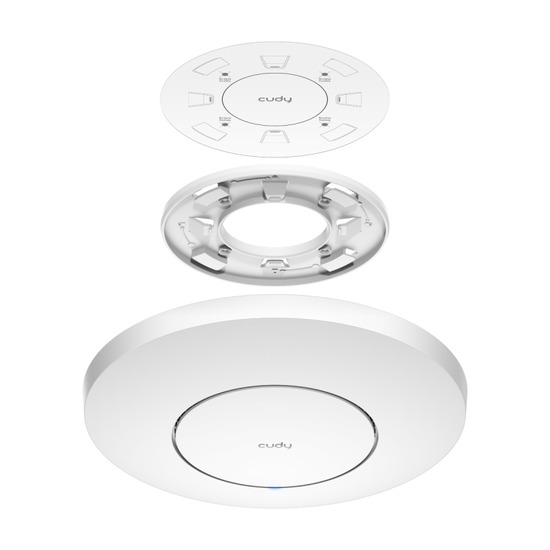 Cudy Access Point Ceiling BE11000 Tri-Band Wi-Fi 7 2.5G Access Point with 10G SFP+ AP11000