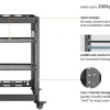 Lumivida 12U Open Frame Server Rack CAB-017-12U