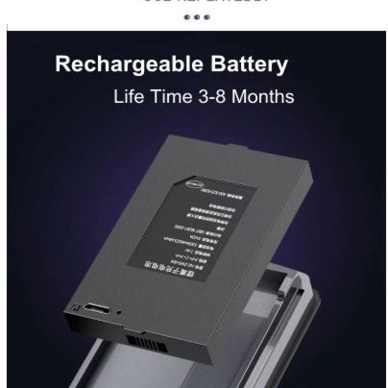 Zudsec Standalone Door Lock Metal With Fingerprint and Key-WiFi