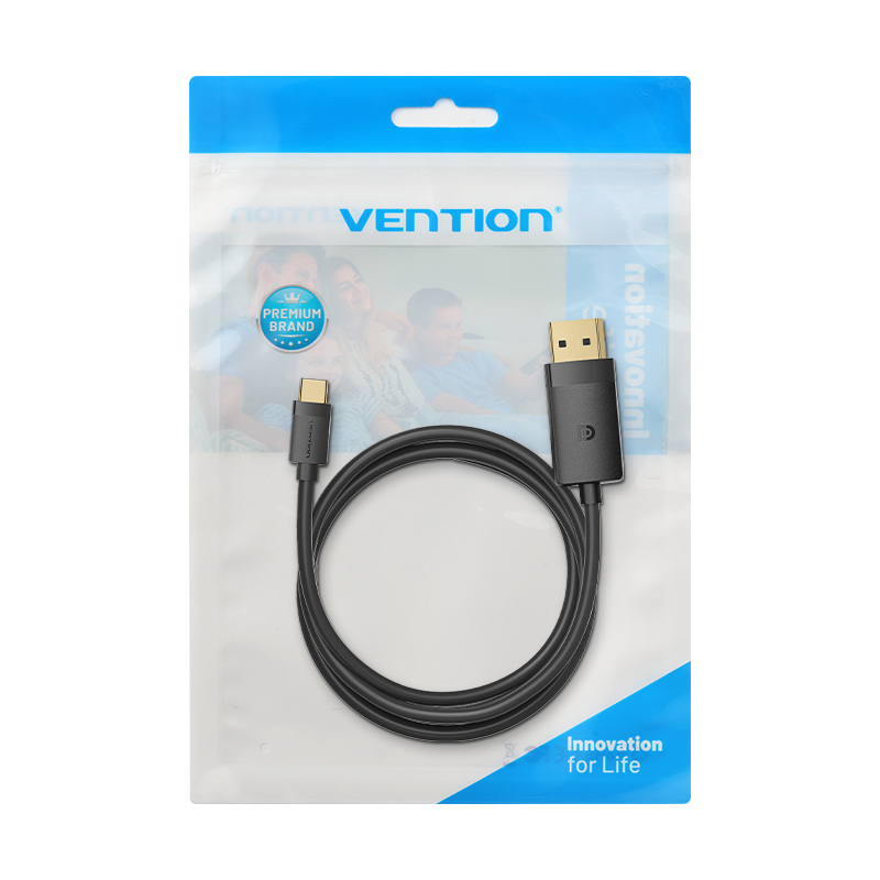Vention Converter USB-C to DisplayPort Cable 4K60Hz 2.0m CRJBH