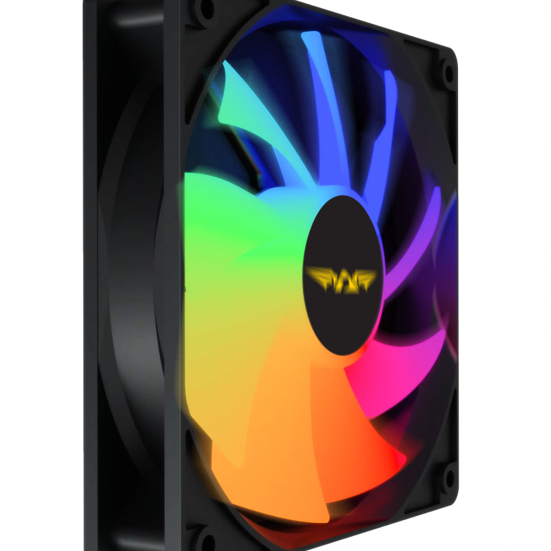 Armaggeddon Gaming Cooling Fan Set 4pcs ARGB KIT 6000 Pro Black