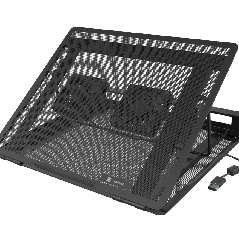 Natec Laptop Cooling Stand 12.1-17.3" with Adjsutable Fans TERN 2 PLUS