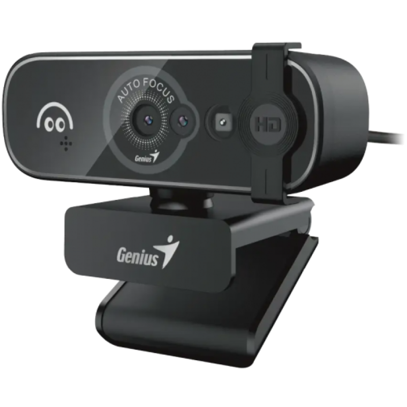 Genius PC Web Camera 2K with Tripod, AF USB-A+C FaceCam 3000AF