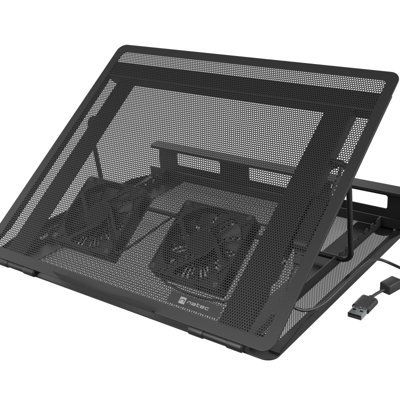 Natec Laptop Cooling Stand 12.1-17.3" with Adjsutable Fans TERN 2 PLUS