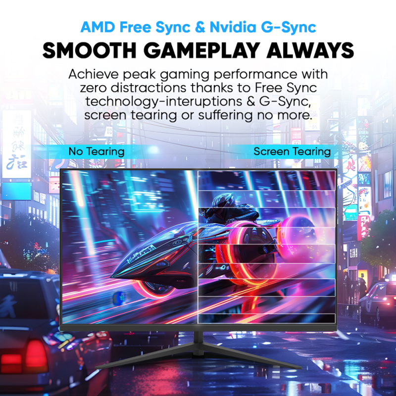 Armaggeddon Gaming Monitor 27'' Slim Frame FHD IPS 165Hz 1ms PXP27G Black