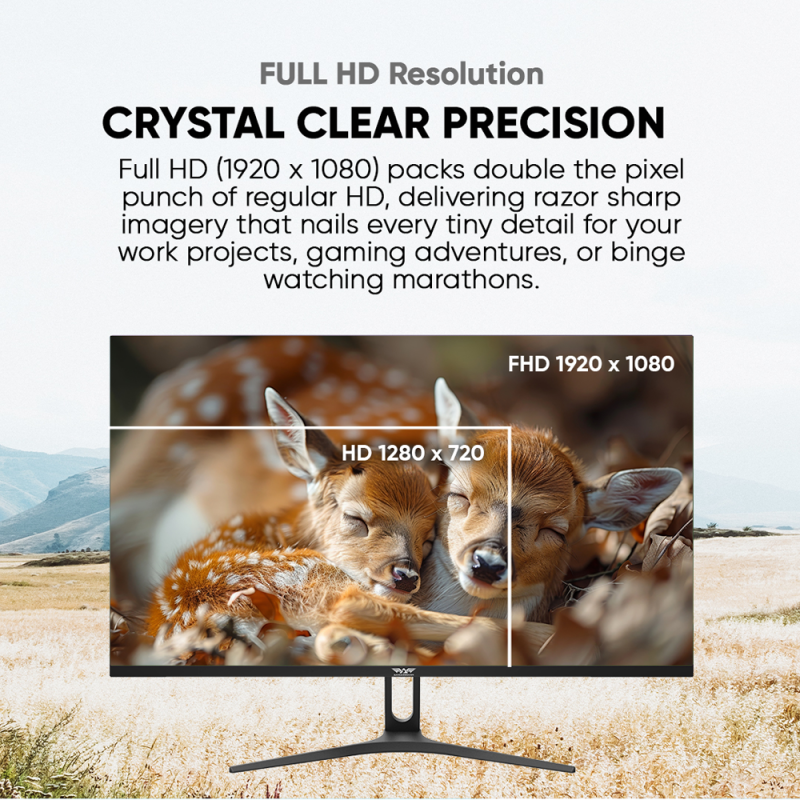 Armaggeddon Gaming Monitor 27'' Slim Frame FHD IPS 165Hz 1ms PXP27G Black