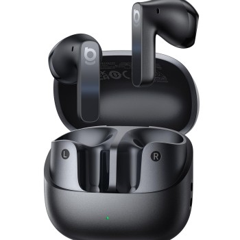 Baseus Headphones In Ear TWS Semi-in-Ear, ANC, LDAC ,Bass BS1 White