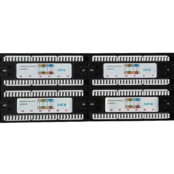 DigitMX NETPRO NP-CPP48C6 48Port CAT6 Patch Panel