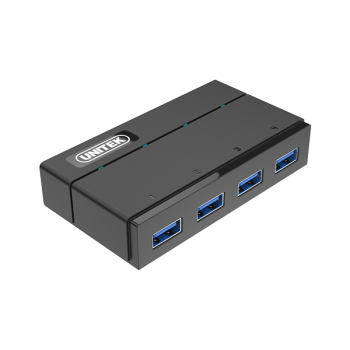 Unitek Y-HB03001 USB3.0 4-Port Hub Incl 12VA2A Power Adaptor