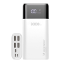 Wozinsky powerbank 30000mAh Li-Po 4 x USB with LCD display 2 A white (WPB-001WE)